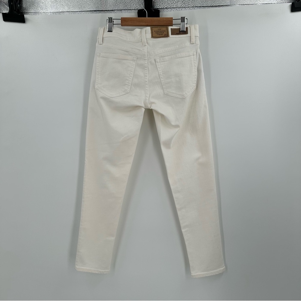 Ralph Lauren NWT The Tompkins Skinny Crop White Jeans Size 26 - Picture 2 of 16